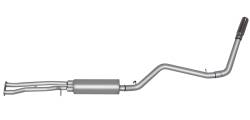 Gibson Performance Exhaust - 96-00 C/K Pickup 1500 5.7L, GMC Sierra Pickup 1500 5.L,  Single Aluminized Cat-Back Performance Exhaust #315506