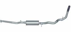 Gibson Performance Exhaust - 02-07 Chevy/Sierra 1500 Pickup 4.3L-4.8L-5.3L, Single Aluminized Cat-Back Performance Exhaust #315536