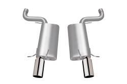 Gibson Performance Exhaust - 06-08  Cadillac STS 4.4L, Axle Back  Stainless Cat-Back Performance Exhaust #616000