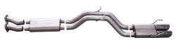 Gibson Performance Exhaust - 06-10 Jeep Grand Cherokee 6.1L, Dual Stainless Cat-Back Performance Exhaust #617405