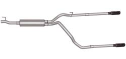 Gibson Performance Exhaust - 2003 Ram 1500  5.7L Pickup, Dual Split, Aluminized Cat-Back Performance Exhaust #6515