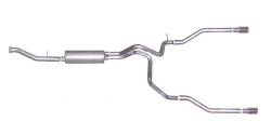 Gibson Performance Exhaust - 00-06 Suburban, Yukon XL, Avalanche 4.8L-5.3L,Dual Split, Stainless Cat-Back Performance Exhaust #65561