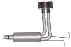 Gibson Performance Exhaust - 98-01 Ram 1500 3.9L-5.2L-5.9L Pickup, Super Truck, Stainless Cat-Back Performance Exhaust #66510