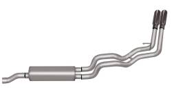 Gibson Performance Exhaust - 09-18 Dodge Ram 1500 5.7L, Dual Sport, Stainless Cat-Back Performance Exhaust #66564