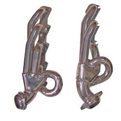 Gibson Performance Exhaust - 99-04 Ford F250/ F350 Super Duty 6.8L Pickup, Performance Header, Ceramic Coated #GP125S-1C