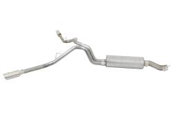 Gibson Performance Exhaust - Dual Extreme, Aluminized Cat-Back Performance Exhaust #6567