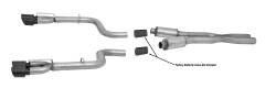 Gibson Performance Exhaust - 17-23 Dodge Challenger  5.7L-6.2L-6.4L, Dual Stainless Cat-Back Performance Exhaust #617010-B