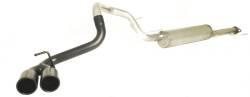 Gibson Performance Exhaust - 03-24 Toyota 4-Runner 4.0L, Black Elite Dual Sport, Cat-Back Performance Exhaust #618816B