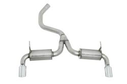 Gibson Performance Exhaust - 14-22 Jeep KL Cherokee 3.2L,  Dual Stainless Axle-Back Performance Exhaust #617208