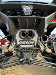 Gibson Performance Exhaust - 2025 Can-Am Maverick R, 4 Seat , Black Ceramic Stainless Steel Dual Tip Exhaust #98061