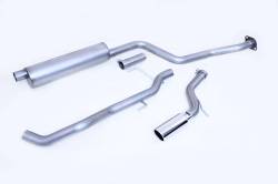 Gibson Performance Exhaust - 24-25 Toyota Tacoma 2.4L, Stainless Single Exhaust,Cat-Back Performance Exhaust #618822
