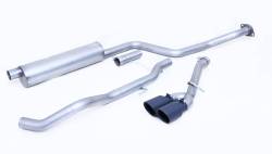 Gibson Performance Exhaust - 24-25 Toyota Tacoma 2.4L, Black Elite Dual Sport, Cat-Back Performance Exhaust #618823B