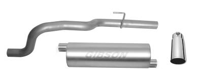 Gibson Performance Exhaust - 02-04 Jeep Grand Cherokee 4.0L-4.7L, Single Aluminized Cat-Back Performance Exhaust #17805