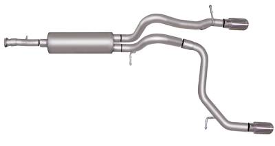 Gibson Performance Exhaust - 07-10 Hummer H3 3.5L-3.7L, Dual Split, Aluminized Cat-Back Performance Exhaust #312700