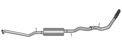 Gibson Performance Exhaust - 99-01 Chevy/Silverado Pickup 1500 4.3l-4.8L-5.3L, Single Aluminized Cat-Back Performance Exhaust #315519