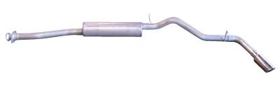 Gibson Performance Exhaust - 07-12 Colorado/Canyon 2.9L-3.7L, Single Aluminized Cat-Back Performance Exhaust #315568
