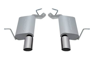 Gibson Performance Exhaust - 11-25 Dodge Durango 3.6L-5.7L, Dual Axle-Back Aluminized Cat-Back Performance Exhaust  #316006