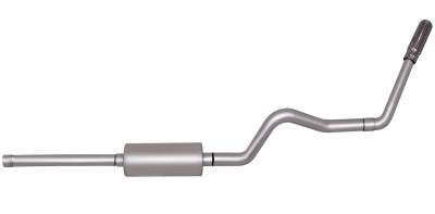 Gibson Performance Exhaust - 94-97 Ram Pickup 1500 5.9L, Single Aluminized Cat-Back Performance Exhaust #316578