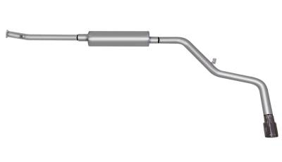 Gibson Performance Exhaust - 99-01 Nissan Frontier 3.3L, Single Stainless Cat-Back Performance Exhaust #612202