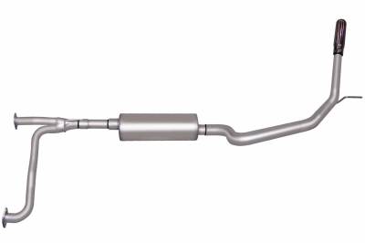 Gibson Performance Exhaust - 04-11 Nissan Armada / 04-10 Lexus QX56  5.6L, Single Stainless Cat-Back Performance Exhaust #612213
