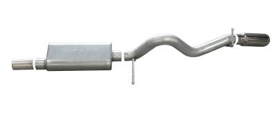 Gibson Performance Exhaust - 08-10  Hummer H3 5.3L, Single Stainless Cat-Back Performance Exhaust #612801