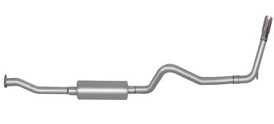 Gibson Performance Exhaust - 98-03 S10/ Sonoma  2.2L, Single Stainless Cat-Back Performance Exhaust #614429