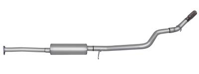 Gibson Performance Exhaust - 97-99 S10/Sonoma 4.3L ZR2 Pickup, Single Stainless Cat-Back Performance Exhaust #614430