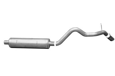 Gibson Performance Exhaust - 00-03 Blazer S10/Jimmy S15 / Bravado 4.3L 2 Door, Single Stainless Cat-Back Performance Exhaust #614520