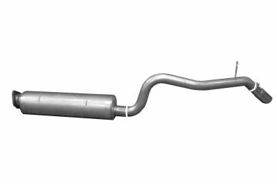 Gibson Performance Exhaust - 04-05 Blazer S10, Jimmy S15 Xtreme 4.3L 2 Door, Single Stainless Cat-Back Performance Exhaust #614521