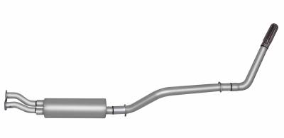 Gibson Performance Exhaust - 96-00 Chevy/ GMC Pickup 1500 5.7L, Single Stainless Cat-Back Performance Exhaust #615502