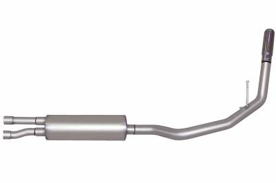 Gibson Performance Exhaust - 02-06 Cadillac Escalade, 01-06 Yukon XL 1500 Denali 6.0L, Single Stainless Cat-Back Performance Exhaust #615534