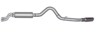 Gibson Performance Exhaust - 01-06 Chevrolet/GMC 2500HD/3500HD Pickup 6.0L, Single Stainless Cat-Back Performance Exhaust #615547