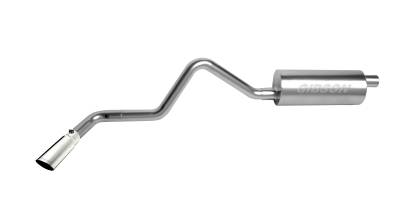 Gibson Performance Exhaust - 03-05 Trailblazer 4.2L, Single Stainless Cat-Back Performance Exhaust #615597