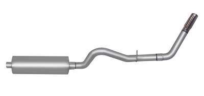 Gibson Performance Exhaust - 00-03 Dodge Dakota 3.9L-4.7L-5.9L Pickup, Single Stainless Cat-Back Performance Exhaust #616590