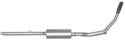 Gibson Performance Exhaust - 05-11 Dakota 3.7L-4.7L- Pickup,  Single Stainless Cat-Back Performance Exhaust #616599