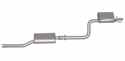 Gibson Performance Exhaust - 05-10 Dodge Charger / Magnum 2.7L-3.5L, Single Stainless Axle-Back Performance Exhaust #617001