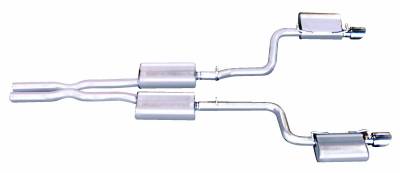 Gibson Performance Exhaust - 06-10 Dodge Charger SRT-8 / Magnum 6.1L, Dual Stainless Cat-Back Performance Exhaust #617004