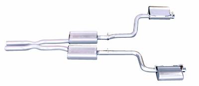 Gibson Performance Exhaust - 11-14  Dodge Challenger 6.4L, 08-10 Dodge Challenger 6.1L, Dual Stainless Cat-Back Performance Exhaust #617005