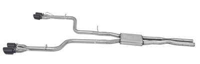 Gibson Performance Exhaust - 15-23 Dodge Challenger RT 5.7L-6.2L-6.4L, Dual Stainless Cat-Back Performance Exhaust #617009-B