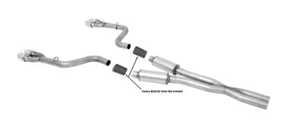 Gibson Performance Exhaust - 17-23 Dodge Challenger 5.7L-6.2L-6.4L, Dual Stainless Cat-Back Performance Exhaust #617010