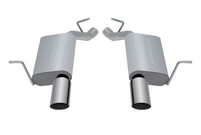Gibson Performance Exhaust - 11-22 Jeep Grand Cherokee 5.7L, Dual Stainless Axle-Back Performance Exhaust #617407