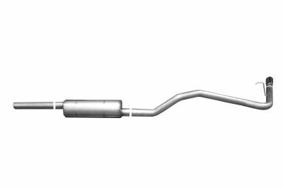Gibson Performance Exhaust - 95-99 Toyota Tacoma 2.4L, Single Stainless Cat-Back Performance Exhaust #618300