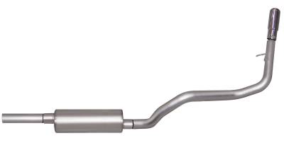 Gibson Performance Exhaust - 01-04 Toyota Tacoma TRD 3.4L, Single Stainless Cat-Back Performance Exhaust #618705