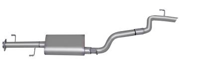 Gibson Performance Exhaust - 07-14 Toyota FJ Cruiser 4.0L, Single Stainless Cat-Back Performance Exhaust #618809