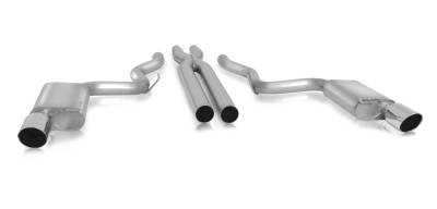 Gibson Performance Exhaust - 15-17 Ford Mustang GT 5.0L, Dual Stainless Cat-Back Performance Exhaust #619016