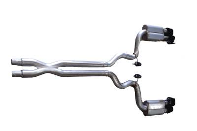 Gibson Performance Exhaust - 18-23 Ford Mustang GT 5.0L, Dual Stainless. Performance Exhaust #619017