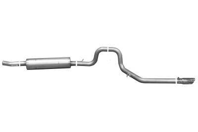 Gibson Performance Exhaust - 02-05 Explorer / Mountaineer 4.0L-4.6L, Single Stainless Cat-Back Performance Exhaust #619691