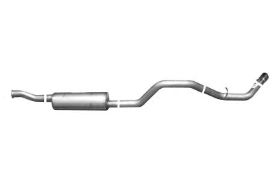 Gibson Performance Exhaust - 98-12 Ranger/ Mazda Pickup, Single Stainless Cat-Back Performance Exhaust #619714
