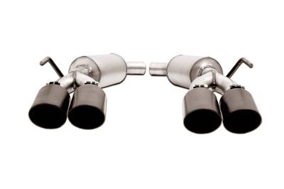 Gibson Performance Exhaust - 20-25 Ford Explorer ST  3.0L, Black Elite Dual Axle-Back Performance Exhaust #619718B