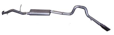 Gibson Performance Exhaust - 07-10 Ford Sport Trac 4.6L, Single Stainless Cat-Back Performance Exhaust #619901
